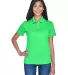 8445L UltraClub Ladies' Cool & Dry Stain-Release P COOL GREEN front view