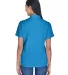 8445L UltraClub Ladies' Cool & Dry Stain-Release P PACIFIC BLUE back view