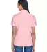 8445L UltraClub Ladies' Cool & Dry Stain-Release P PINK back view