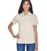 8445L UltraClub Ladies' Cool & Dry Stain-Release P STONE front view