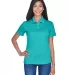 8445L UltraClub Ladies' Cool & Dry Stain-Release P JADE front view