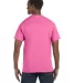 5250 Hanes Authentic Tagless T-shirt in Pink back view