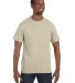 5250 Hanes Authentic Tagless T-shirt in Sand front view