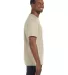 5250 Hanes Authentic Tagless T-shirt in Sand side view