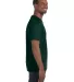 5250 Hanes Authentic Tagless T-shirt in Deep forest side view