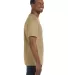 5250 Hanes Authentic Tagless T-shirt in Pebble side view
