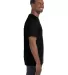 5250 Hanes Authentic Tagless T-shirt in Black side view