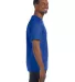 5250 Hanes Authentic Tagless T-shirt in Deep royal side view