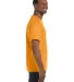 5250 Hanes Authentic Tagless T-shirt in Gold side view