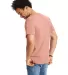 5250 Hanes Authentic Tagless T-shirt in Candy orange back view