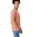 5250 Hanes Authentic Tagless T-shirt in Candy orange side view