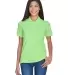 8530 UltraClub® Ladies' Classic Pique Cotton Polo APPLE front view