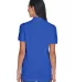 8530 UltraClub® Ladies' Classic Pique Cotton Polo ROYAL back view