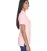 8530 UltraClub® Ladies' Classic Pique Cotton Polo PINK side view