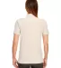 8530 UltraClub® Ladies' Classic Pique Cotton Polo STONE back view