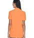 8530 UltraClub® Ladies' Classic Pique Cotton Polo TANGERINE back view