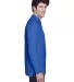 8532 UltraClub® Adult Long-Sleeve Classic Pique C ROYAL side view