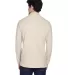 8532 UltraClub® Adult Long-Sleeve Classic Pique C STONE back view