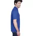 8535 UltraClub® Men's Classic Pique Cotton Polo ROYAL side view