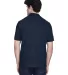 8535 UltraClub® Men's Classic Pique Cotton Polo NAVY back view