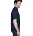 8535 UltraClub® Men's Classic Pique Cotton Polo NAVY side view