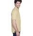 8535 UltraClub® Men's Classic Pique Cotton Polo PUTTY side view