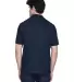 8535T UltraClub® Adult Tall Classic Pique Cotton  NAVY back view