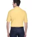 8540 UltraClub® Men's Whisper Pique Blend Polo   YELLOW back view