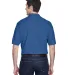 8540 UltraClub® Men's Whisper Pique Blend Polo   INDIGO back view