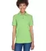 8541 UltraClub® Ladies' Whisper Pique Blend Polo APPLE front view