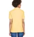 8541 UltraClub® Ladies' Whisper Pique Blend Polo YELLOW back view