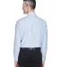 8970 UltraClub® Men's Classic Wrinkle-Free Blend  BLUE/ WHITE back view