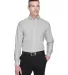 8970 UltraClub® Men's Classic Wrinkle-Free Blend  CHARCOAL front view