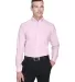 8970 UltraClub® Men's Classic Wrinkle-Free Blend  PINK front view
