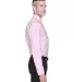 8970 UltraClub® Men's Classic Wrinkle-Free Blend  PINK side view