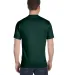 5180 Hanes® Beefy®-T in Deep forest back view