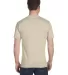 5180 Hanes® Beefy®-T in Sand back view