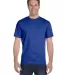 5180 Hanes® Beefy®-T in Deep royal front view