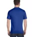 5180 Hanes® Beefy®-T in Deep royal back view