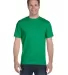 5180 Hanes® Beefy®-T in Kelly green front view