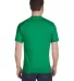 5180 Hanes® Beefy®-T in Kelly green back view