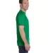 5180 Hanes® Beefy®-T in Kelly green side view