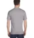 5180 Hanes® Beefy®-T in Oxford gray back view