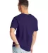 5180 Hanes® Beefy®-T in Grape smash back view