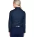 8976 UltraClub® Ladies' Whisper Twill Blend Woven NAVY back view