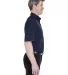 8977 UltraClub® Adult Whisper Twill Blend Short-S NAVY side view