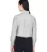 8990 UltraClub® Ladies' Classic Wrinkle-Free Blen CHARCOAL back view