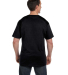 5190 Hanes® Beefy®-T with Pocket in Black back view