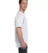 5190 Hanes® Beefy®-T with Pocket in White side view