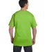 5190 Hanes® Beefy®-T with Pocket in Lime back view